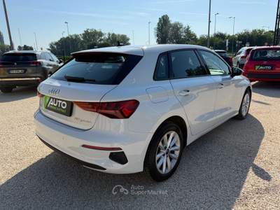 Audi A3 SPB 35 TFSI S tronic Business Advanced Bianco usata Ferrara