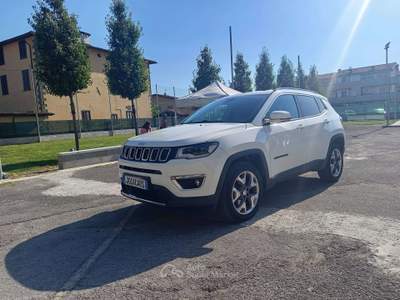 Jeep Compass Compass II 2017 2.0 mjt Limited 4wd 140cv auto my19 Bianco usata Montecatini-Terme