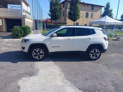 Jeep Compass Compass II 2017 2.0 mjt Limited 4wd 140cv auto my19 Bianco usata Montecatini-Terme