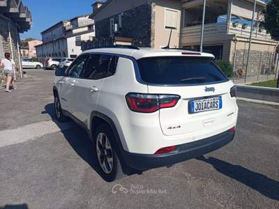 Jeep Compass Compass II 2017 2.0 mjt Limited 4wd 140cv auto my19 Bianco usata Montecatini-Terme