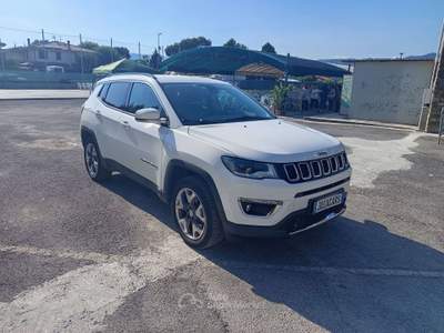 Jeep Compass Compass II 2017 2.0 mjt Limited 4wd 140cv auto my19 Bianco usata Montecatini-Terme