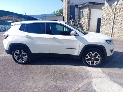 Jeep Compass Compass II 2017 2.0 mjt Limited 4wd 140cv auto my19 Bianco usata Montecatini-Terme