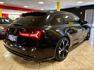 Audi A6 Avant 2.0 TDI 190 CV S tronic quattro S LINE Nero usata Bozzolo