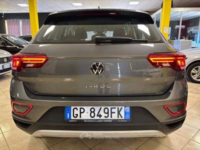 Volkswagen T-Roc 1.5 TSI ACT DSG LED -UNICO PROPRIETARIO - CARPLAY Grigio usata Bozzolo