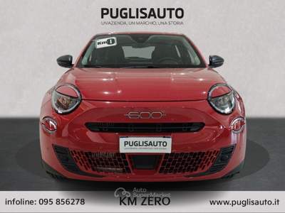 Fiat 600 Hybrid 110 CV DCT MHEV Business Rosso usata BELPASSO