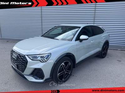 Audi Q3 SPB 35TDI S-tronic Identity Black S-line SPORTBACK Argento usata Sant'Angelo in vado