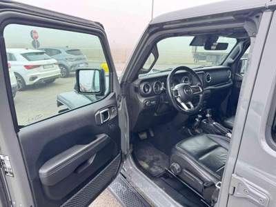 Jeep Wrangler Unlimited 2.2 Mjt II 4X4 4WD Sahara GANCIO TRAINO Grigio usata Sant'Angelo in vado