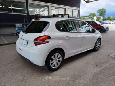 Peugeot 208 208 5p 1.6 bluehdi  VAN - targa FN946MG Bianco usata Basiliano