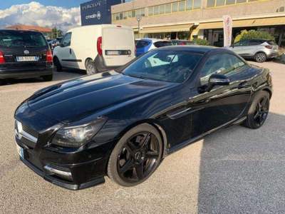 Mercedes-Benz SLK SLK Roadster - cdi (be) TETTO AMG  Premium - ET531 Nero usata Basiliano