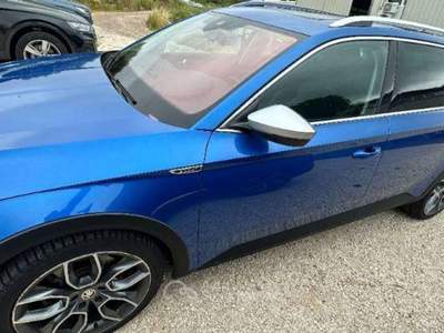Skoda Superb Superb Wagon 2.0 tdi evo Scout 4x4 200cv dsg - GM4 Blu/Azzurro usata Basiliano