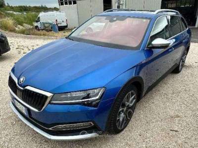 Skoda Superb Superb Wagon 2.0 tdi evo Scout 4x4 200cv dsg - GM4 Blu/Azzurro usata Basiliano