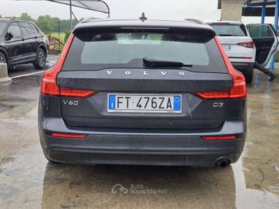 Volvo V60 V60 II 2019 2.0 d3 Business geartronic - FT476ZA Grigio usata Basiliano