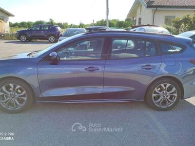 Ford Focus SW 1.0 E/Boost h ST-Line Design 125Cv Auto-GP316ST Blu/Azzurro usata Basiliano
