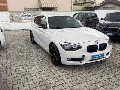 BMW Serie 1 114d d 3p. Sport Bianco usata Pieve a Nievole