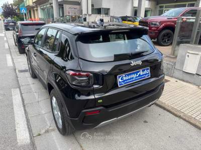 Jeep Avenger 1.2 Turbo  e hybrid 100 CV MHEV Nero usata Pieve a Nievole