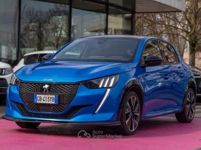 Peugeot 208 PureTech 100 S&S EAT8 5 porte GT Line Blu/Azzurro usata Volla