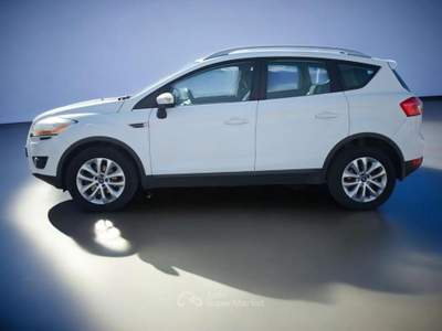 Ford Kuga 2.0 TDCi 163 CV 4WD Titanium DPF Bianco usata Cassacco