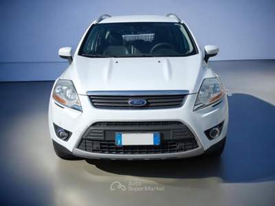 Ford Kuga 2.0 TDCi 163 CV 4WD Titanium DPF Bianco usata Cassacco