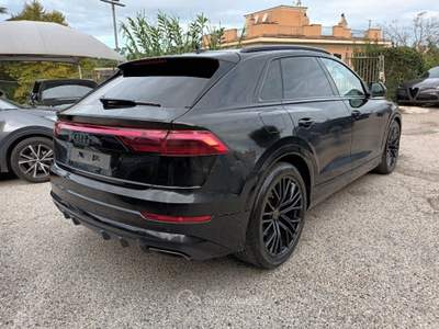 Audi Q8 SUV 50 TDI BLACKLINE 286 CV CLIM4ZONE PACK TOUR"22 Nero usata Roma