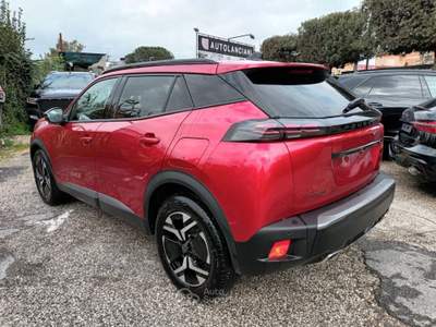 Peugeot 2008 1200 PURETECH ALLURE 130CV EAT8 CARPLAY NAV CAM Rosso usata Roma