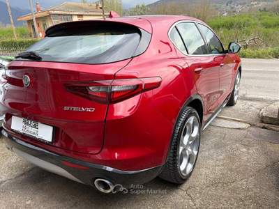 Alfa Romeo Stelvio 2.2 Turbodiesel 210CV AT8 Q4 Ti 6c Villa D'este Rosso usata San Michele di Serino