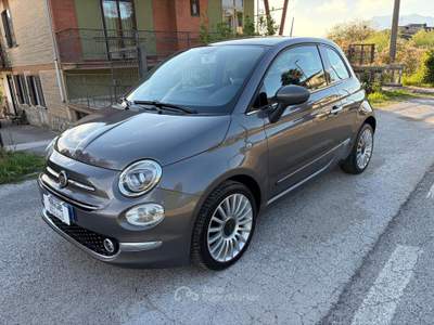 Fiat 500 1.2 Gpl 69cv EasyPower Lounge Grigio usata San Michele di Serino