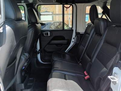 Jeep Wrangler 2200 MJT UNLIMITED SAHARA 4X4 200CV AUTOM ITALIA Bianco usata Viterbo