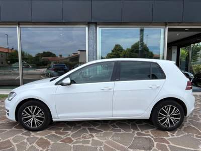Volkswagen Golf 1.6 TDI 110CV 5P. ALLSTAR Bianco usata Noventa Vicentina