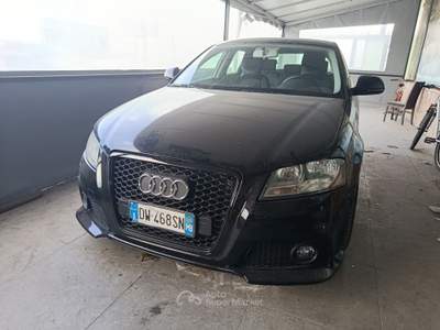 Audi A3 SPB 1.9 TDI F.AP. Attraction Nero usata Qualiano