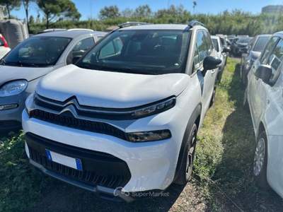 Citroen C3  2021 - c3 aircross 1.5 bluehdi shine s&s 120cv eat6 Bianco usata Viterbo