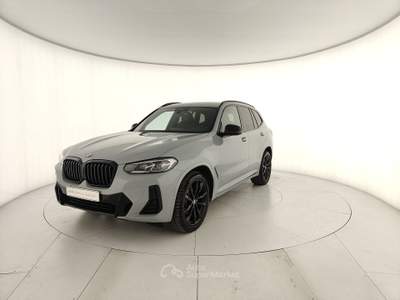 BMW X3 X3 xdrive20d mhev 48v msport auto Grigio usata Cuneo