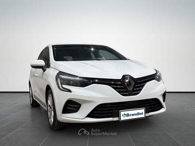 Renault Clio  1.0 sce intens 65cv my21 Bianco usata Firenze