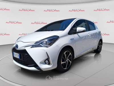 Toyota Yaris  - yaris 5p 1.5h style my18 Bianco usata Torino