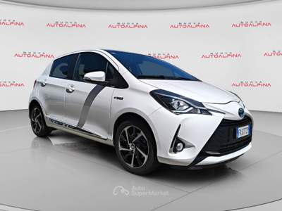 Toyota Yaris  - yaris 5p 1.5h style my18 Bianco usata Torino