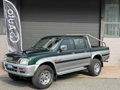 Mitsubishi L200 2.5 TDI 4WD Double Cab Pup. GLS T. Verde usata Niardo