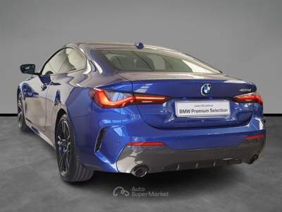 BMW Serie 4 420d d 48V Coupé Msport Aut. Blu/Azzurro usata Bussolengo