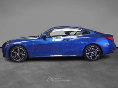 BMW Serie 4 420d d 48V Coupé Msport Aut. Blu/Azzurro usata Bussolengo