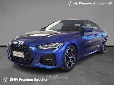 BMW Serie 4 420d d 48V Coupé Msport Aut. Blu/Azzurro usata Bussolengo