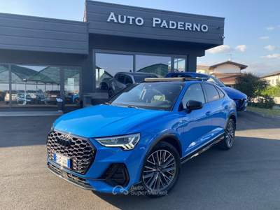 Audi Q3 35 1.5 tfsi S line edition s-tronic Blu/Azzurro usata Paderno Franciacorta