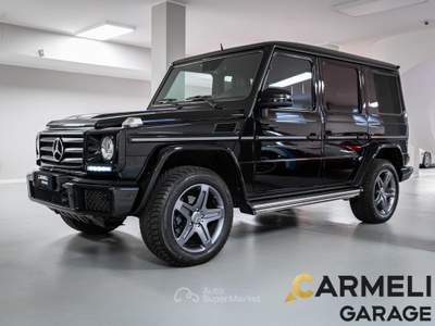 Mercedes-Benz Classe G 350 BlueTEC S.W Lunga -TETTO-GANCIO-MONITOR POSTERIORI Nero usata Coccaglio