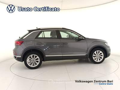 Volkswagen T-Roc 1.0 tsi style 110cv Grigio usata Bari