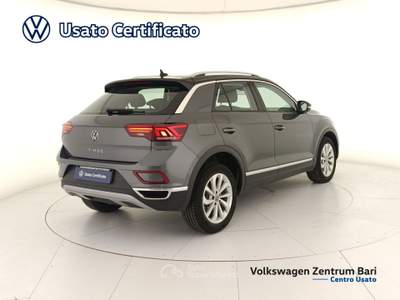 Volkswagen T-Roc 1.0 tsi style 110cv Grigio usata Bari