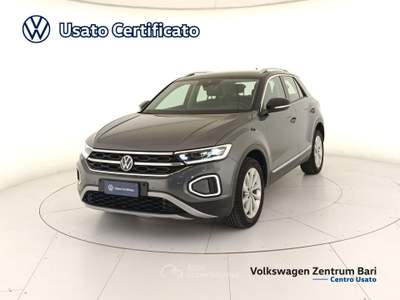 Volkswagen T-Roc 1.0 tsi style 110cv Grigio usata Bari