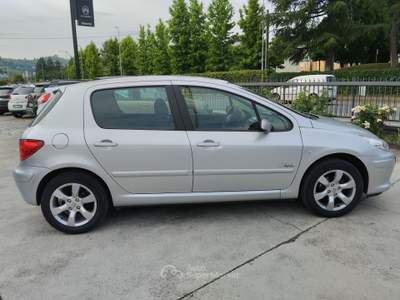 Peugeot 307 SOLO 95.511 KM. Argento usata CANELLI