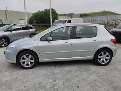 Peugeot 307 SOLO 95.511 KM. Argento usata CANELLI