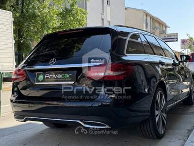 Mercedes-Benz Classe C MERCEDES C 220 d S.W. 4Matic Auto Sport Nero usata Padova