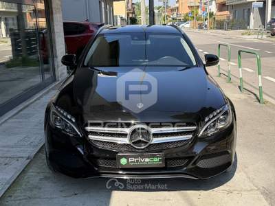 Mercedes-Benz Classe C MERCEDES C 220 d S.W. 4Matic Auto Sport Nero usata Padova