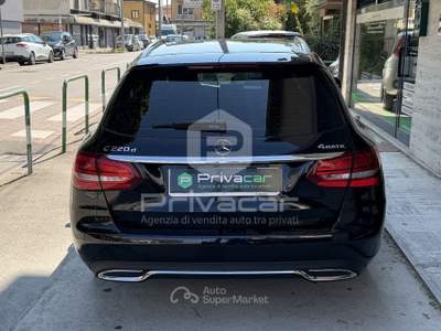 Mercedes-Benz Classe C MERCEDES C 220 d S.W. 4Matic Auto Sport Nero usata Padova