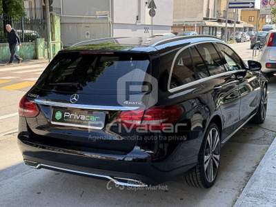 Mercedes-Benz Classe C MERCEDES C 220 d S.W. 4Matic Auto Sport Nero usata Padova