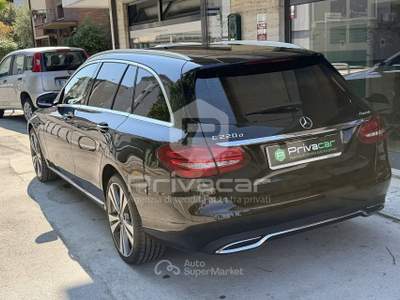 Mercedes-Benz Classe C MERCEDES C 220 d S.W. 4Matic Auto Sport Nero usata Padova